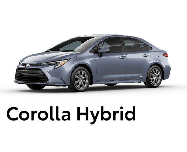 Royal Blue Corolla Hybrid